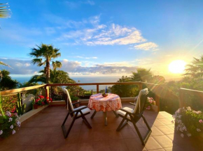 Finca Tenerife - Authentisches kanarisches Haus mit Traumblick, tropischem Garten und Sauna